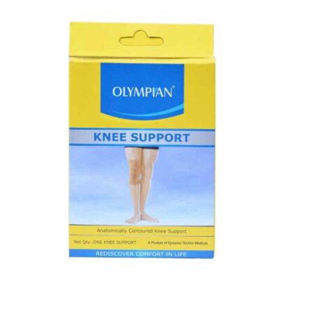 Olympian Extra Large Breathable Fabric Long Knee Support