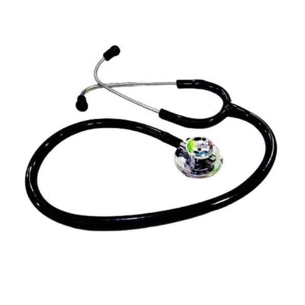 H Das Cardiofonic Black Bell Type Stethoscope for Adult