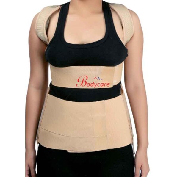Bodycare Cotton & Elastic Beige Dorso Lumbar Spinal Taylor Brace