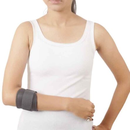 Fidelis Healthcare Elastic Grey Tennis Elbow Support