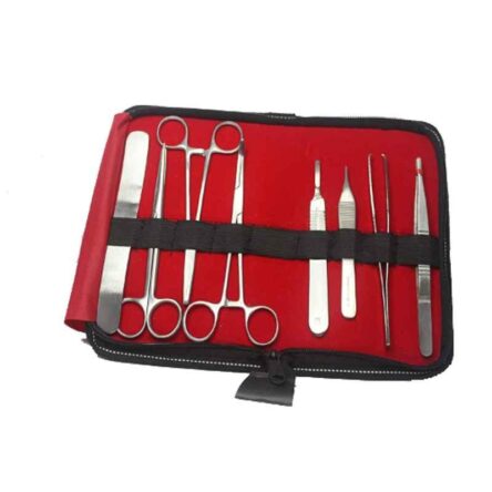 Forgesy 8 Pcs Stainless Steel Surgical Forceps Instrument Kit