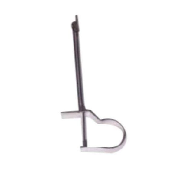 CR Exim Polished Finish Stainless Steel Quire Hook for Hospital (Pack of 2)