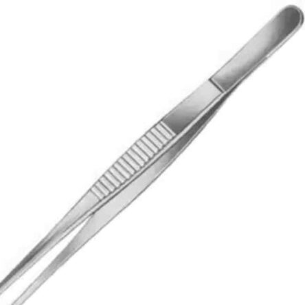 Tosh 6 inch Stainless Steel Plain Dissecting Tissue Forcep