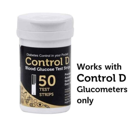 Control D 50 Blood Glucose Test Strips