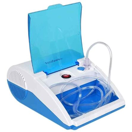 AccuSure Compressor Nebulizer Machine & Automatic Digital BP Monitor Combo