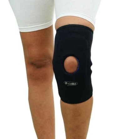 P+caRe Neoprene Black Knee Sleeve with Stays