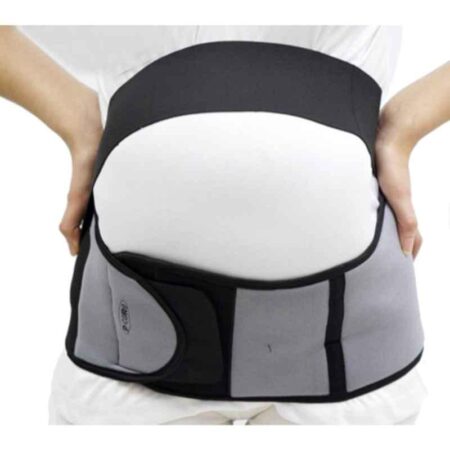 P+caRe Grey & Black Pregnancy Back Support