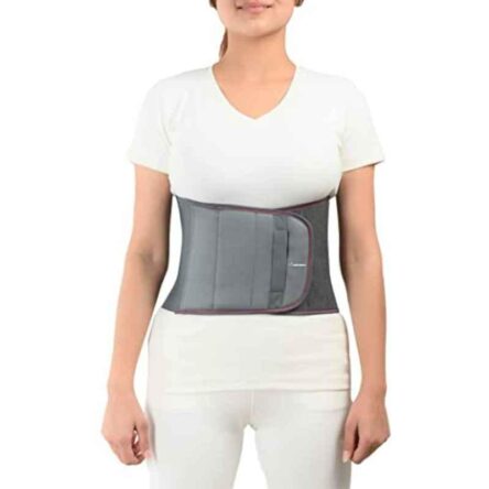 K Squarians Cotton Grey Abdominal Belt