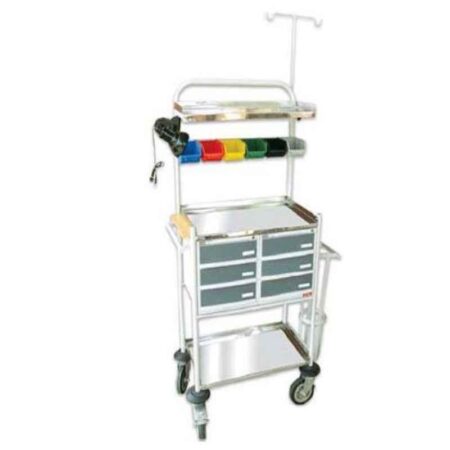 Acme 940x490x1535mm Crash Cart