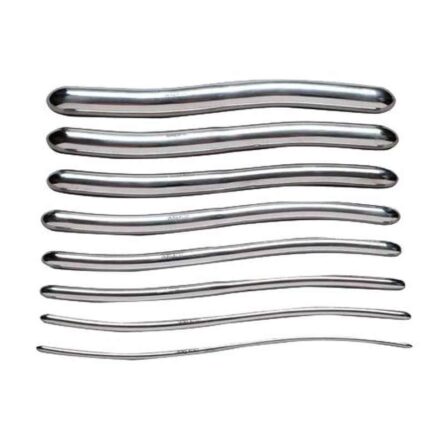 CR Exim 10-22cm Polished Finish Brass Hegar Uterine Dilator Set for Hospital