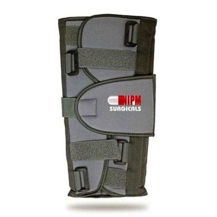 Nipm Surgical Large Long Type Grey Knee Brace