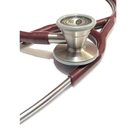 PSW Stainless Steel Burgundy Dual Sided Cardiology Stethoscope