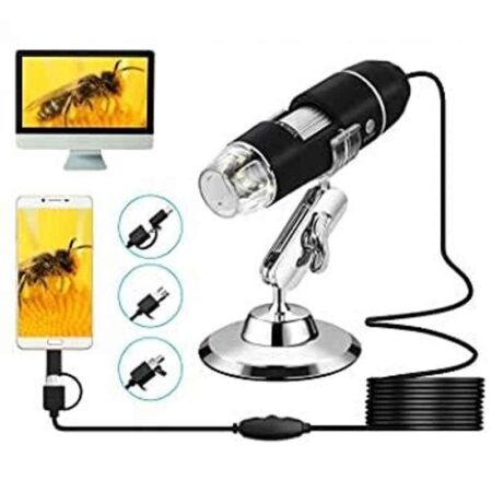 Microware 40-1000X 2.0MP 8 LED Digital Microscope