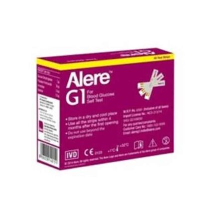 Alere 250Pcs AG-500 G1 Glucometer Strips with 250 Lancets Free