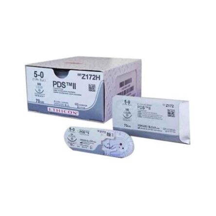 Ethicon NW9254 12 Pcs 0 Dyed PDS II Synthetic Polydioxanone Absorbable Suture Box