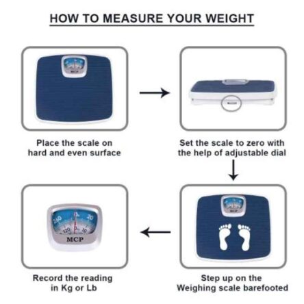 MCP BR2020 Deluxe Analog Personal Weighing Scale