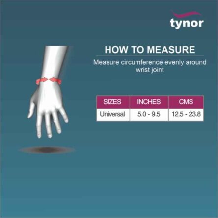 Tynor Neoprene Wrist Wrap