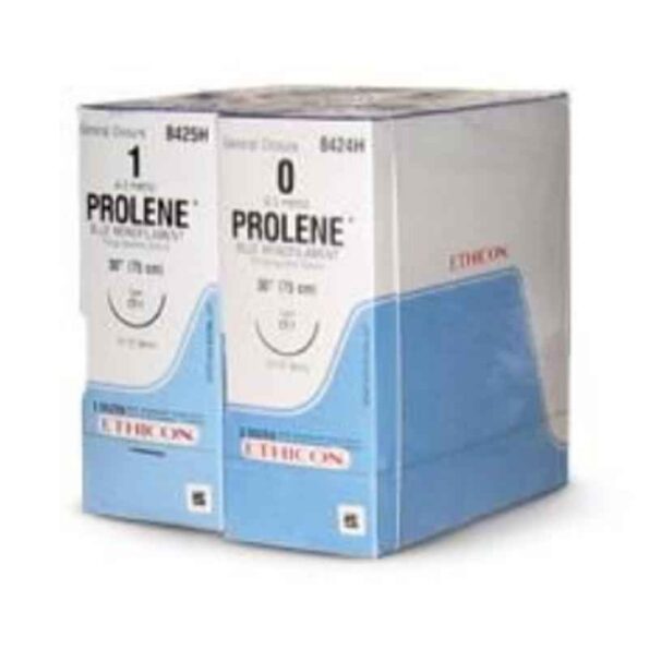 Ethicon NW878 Prolene 6-0 Blue Monofilament Suture