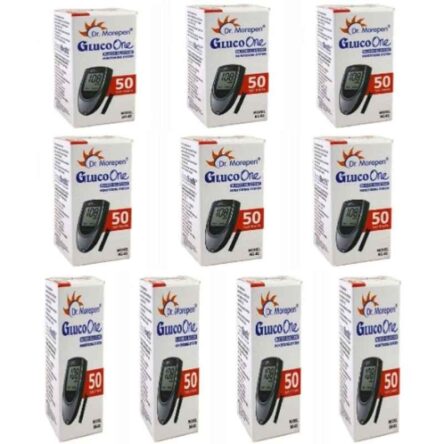 Dr. Morepen Bg-03 500 Pcs Glucometer Strips Box