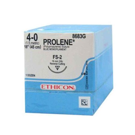 Ethicon NW830 Prolene 0 Blue Monofilament Suture