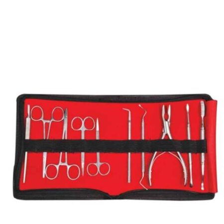 GDC 10 Pcs Pouch Surgical Instruments Kit