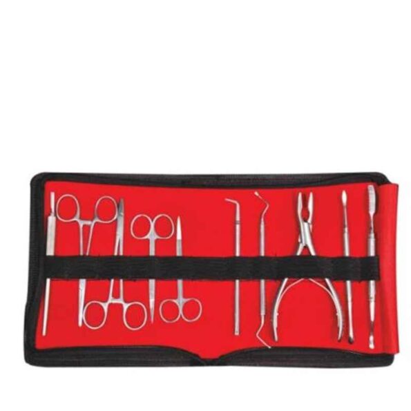 GDC 10 Pcs Pouch Surgical Instruments Kit