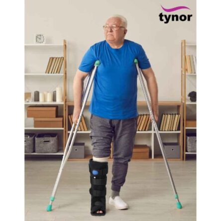 Tynor D51ACZ Steel & Nylon Black Air Walker Boot