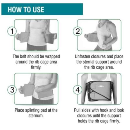 Med E-Move Elastic Sternal Support