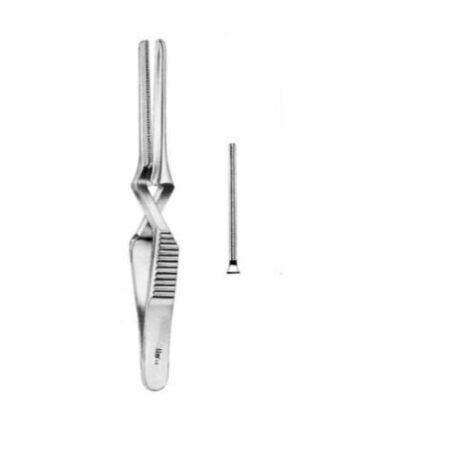 Alis 8.5cm/3 1/2 inch Atrauma Bulldog Clamps De-Bakey Straight