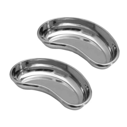 Forgesy GSS95 2 Pcs 10 inch Stainless Steel Kidney Tray Set