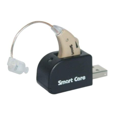 Smart Care HA06 Beige Amplifier BTE Rechargeable Hearing Aid Machine