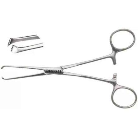 Desco 8 inch Stainless Steel Allis Tissue Forceps