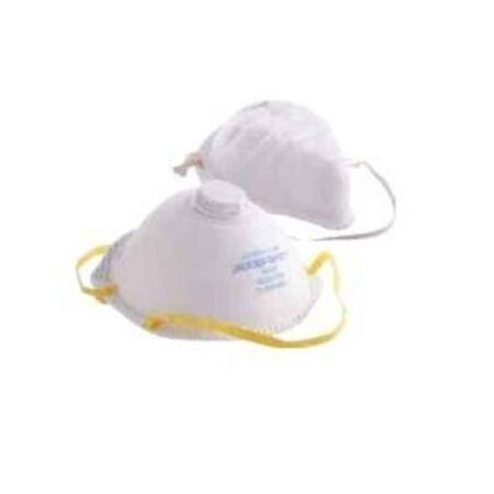 Abdos 10Pcs White Regular N95 Respiratory Mask