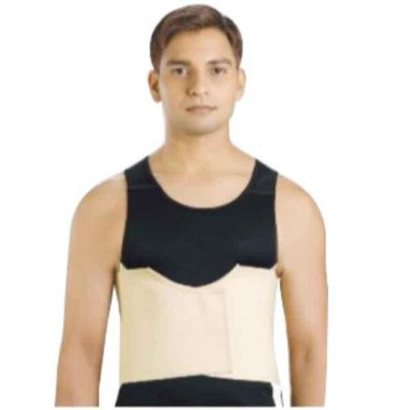 Sego Small Breathable Fabric Plain Male Rib Brace