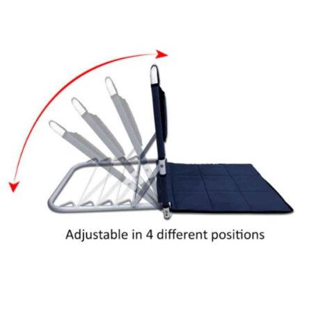 Kawachi Blue Folding Angle Adjustable Back Rest for Bed Patients & Hospital