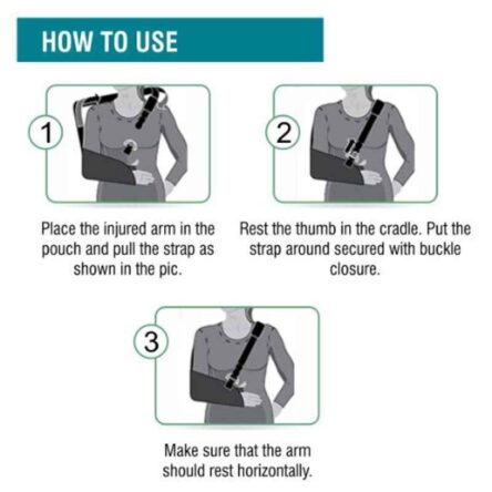 Med E-Move Elastic Pouch Arm Sling