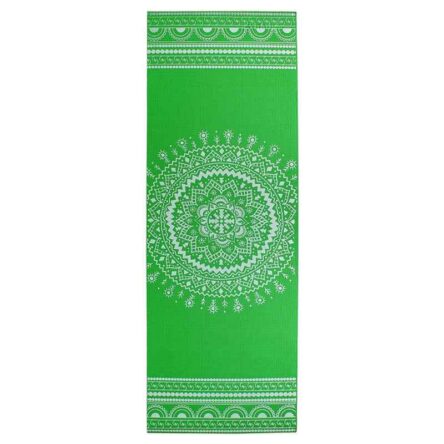 Strauss 1730x610x5mm Green Designer Yoga Mat with Cover