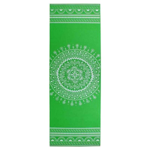 Strauss 1730x610x5mm Green Designer Yoga Mat with Cover