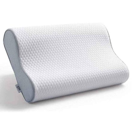 HealthSense Soft-Spot CP 30 White Orthopedic Memory Foam Cervical Pillow for Neck