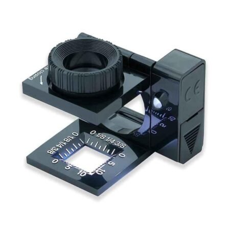 Carson 11.5X LED Lighted LinenTest Focusing Loupe