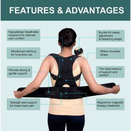 Fidelis Healthcare Elastic Black Taylor Brace