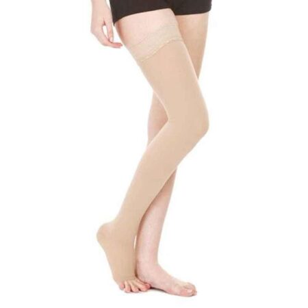 Samson GS-1201B Beige Class-II Thigh High Compression Stocking