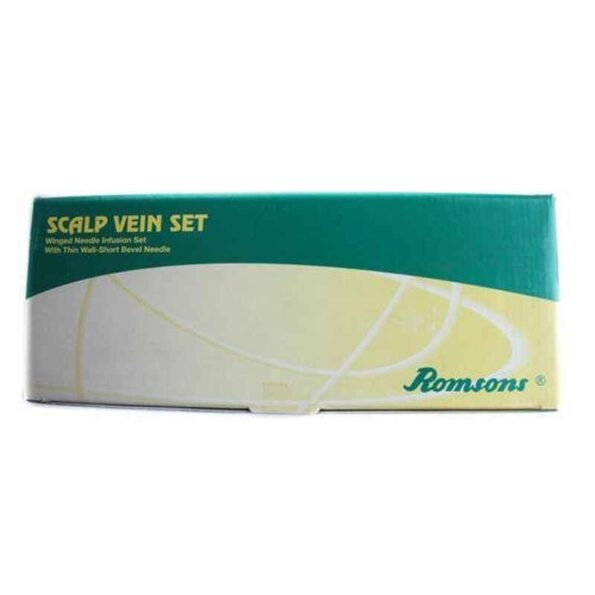 Romsons G-22 Scalp Vein Set (Pack of 100)