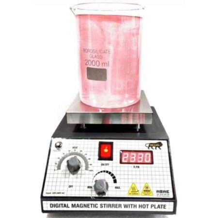 Sesw 2L Stainless Steel Digital Magnetic Stirrer with Hot Plate