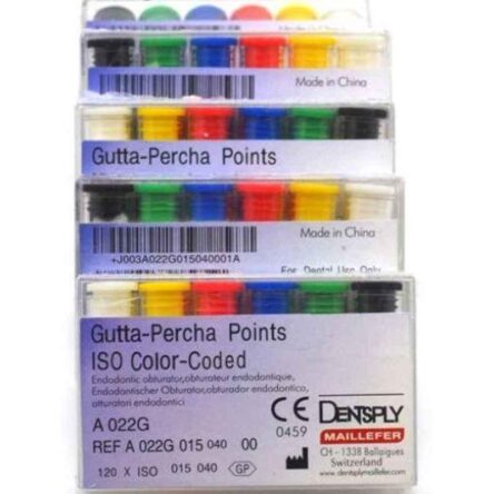 Dentsply 60 Gutta Percha Points
