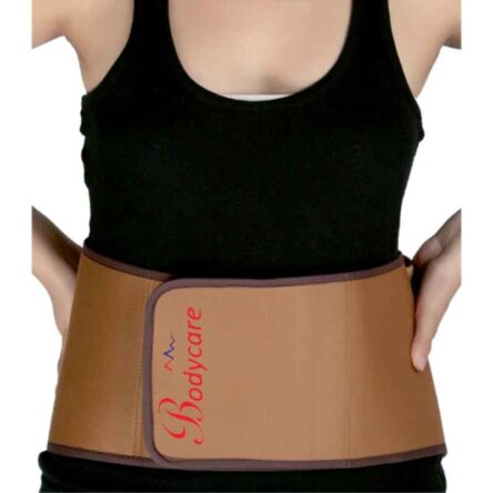 Bodycare Cotton & Elastic Brown Deluxe Sacro Lumber Brace