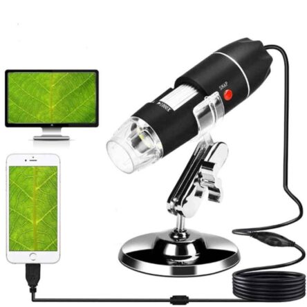 Microware 40-1000X 8 LED 3 in1 USB Digital Microscope