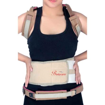 Bodycare Cotton & Elastic Beige Dorso Lumbar Spinal Taylor Brace