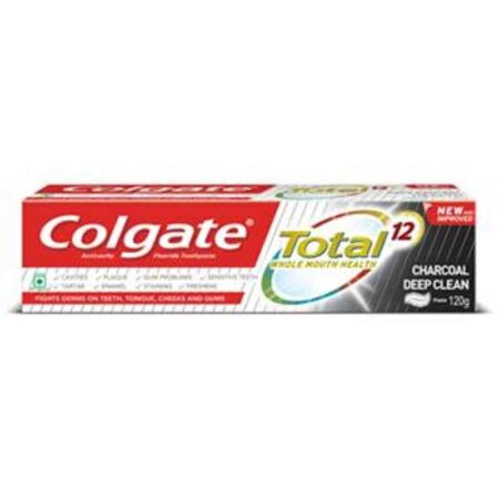 Colgate 120g Total Charcoal Deep Clean Toothpaste for Fighting Germs on Teeth