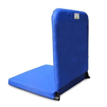 Kawachi Sky Blue Meditation & Yoga Floor Chair with Back Support